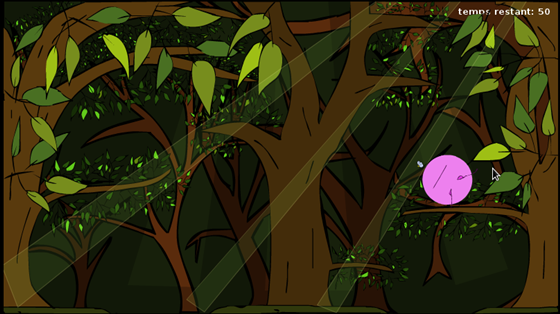 Paquerettes: Paquerette, platform flash game