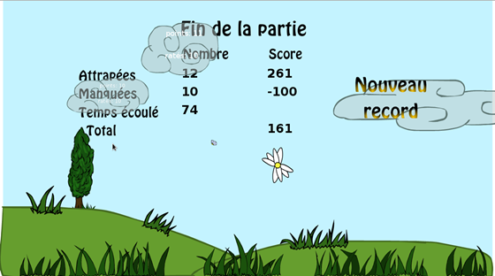 Paquerettes: Paquerette, platform flash game